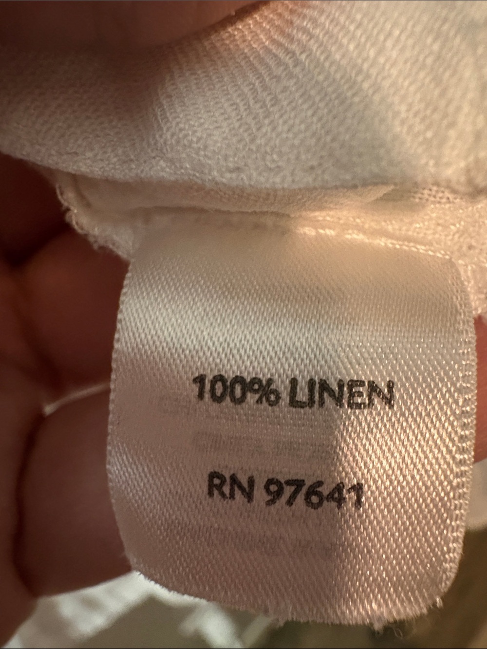 J. Jill White Linen Short-Sleeve Button-Down Shirt - Picture 3 of 4